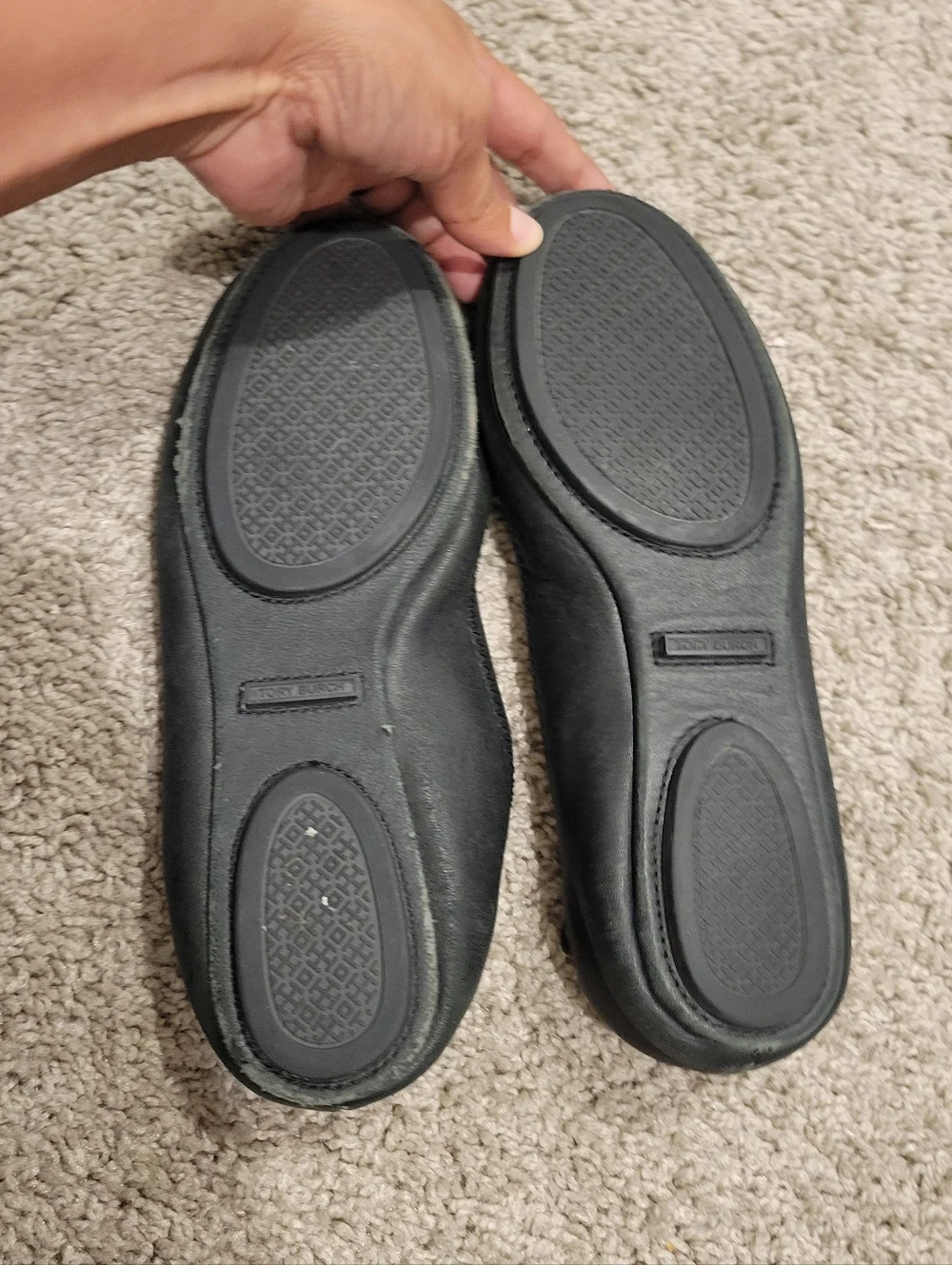Tory Burch Minnie Travel Ballet Flats Size 6